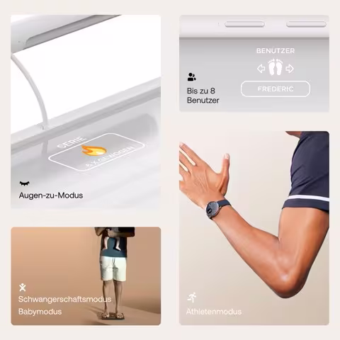Withings Body Scan vernetzte Gesundheitsstation wei&szlig;