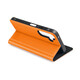 felixx Premium Book Case Venezia orange mit Standfunktion und Innenfach f&uuml;r Samsung Galaxy A15