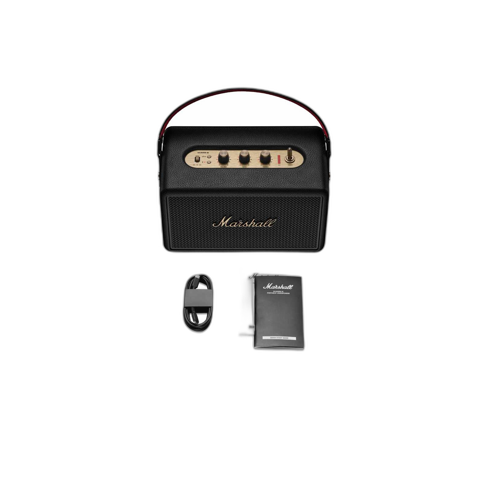 Marshall Kilburn III Black & Brass