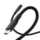 Emporia by PanzerGlass 60W USB-C/USB-C USB 2.0 1,2M Black