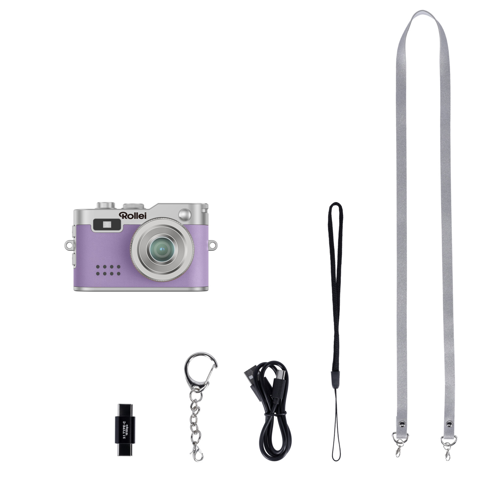 Rollei Mini Digitalkamera lila