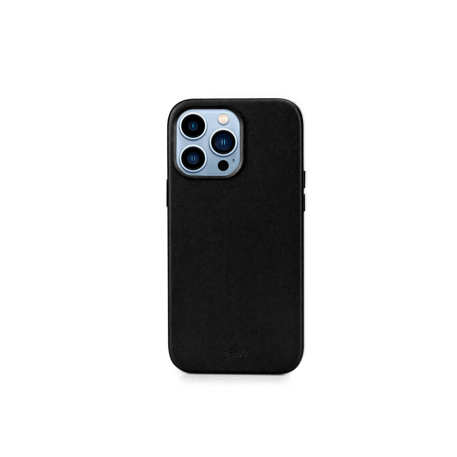 Felixx Back Leder Apple iPhone 14 Pro schwarz 