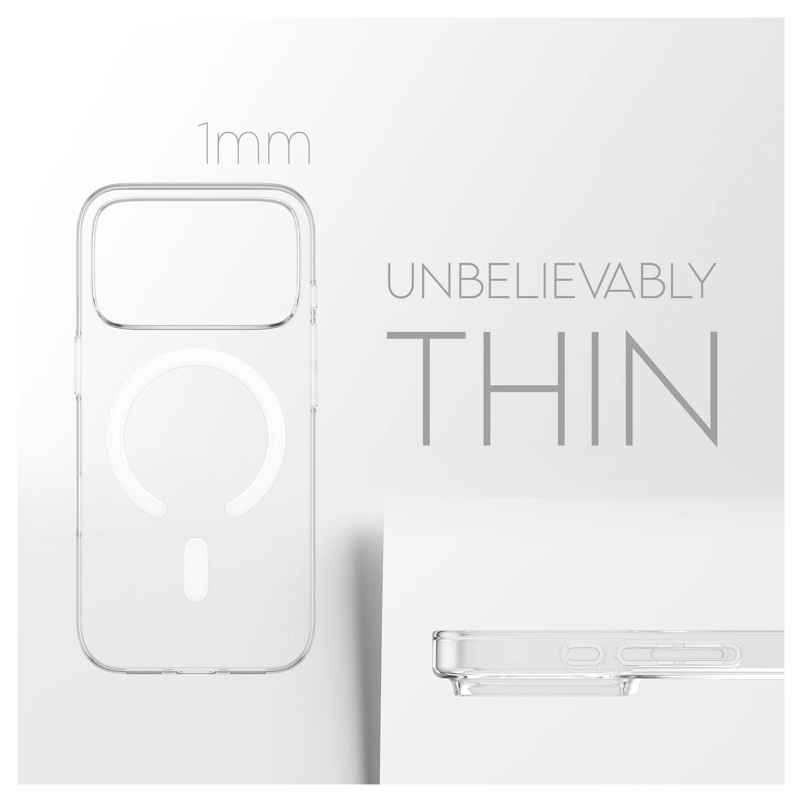 PanzerGlass CARE SL1M Case m.MagSafe iPhone 17 Pro Clear