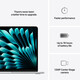 Apple MacBook Air 13 M4/10CPU/10GPU/16GB/512GB SSD silber