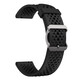 Felixx Smartwatcharmband Silikon Sport Black - Universal 22mm
