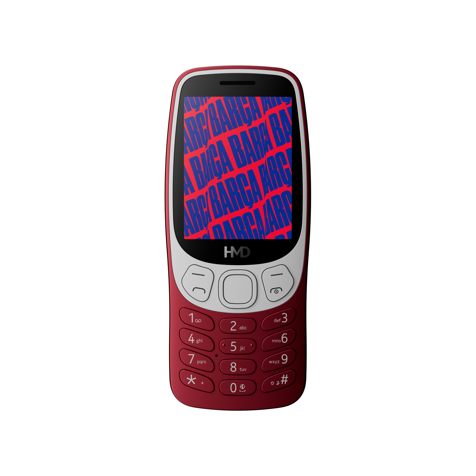HMD 3210 FC Barcelona Edition DS 4G granatrot