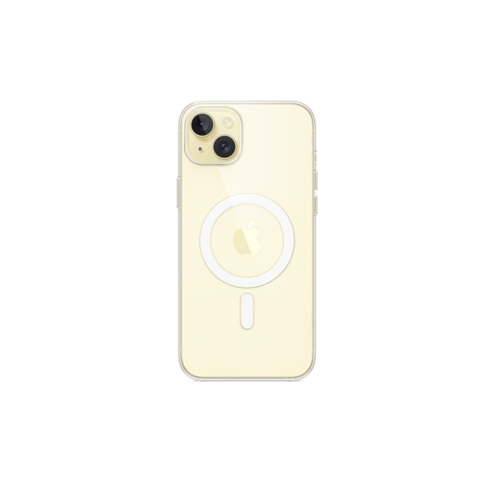 Apple iPhone 15 Plus Clear Case mit MagSafe