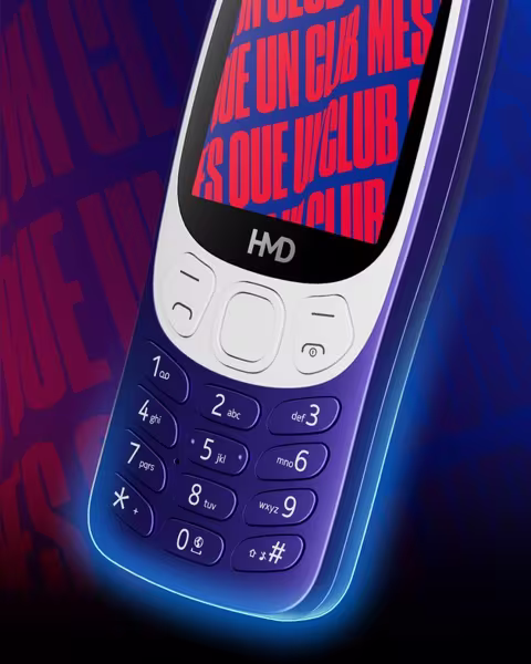 HMD 3210 FCB Edition DS 4G blau