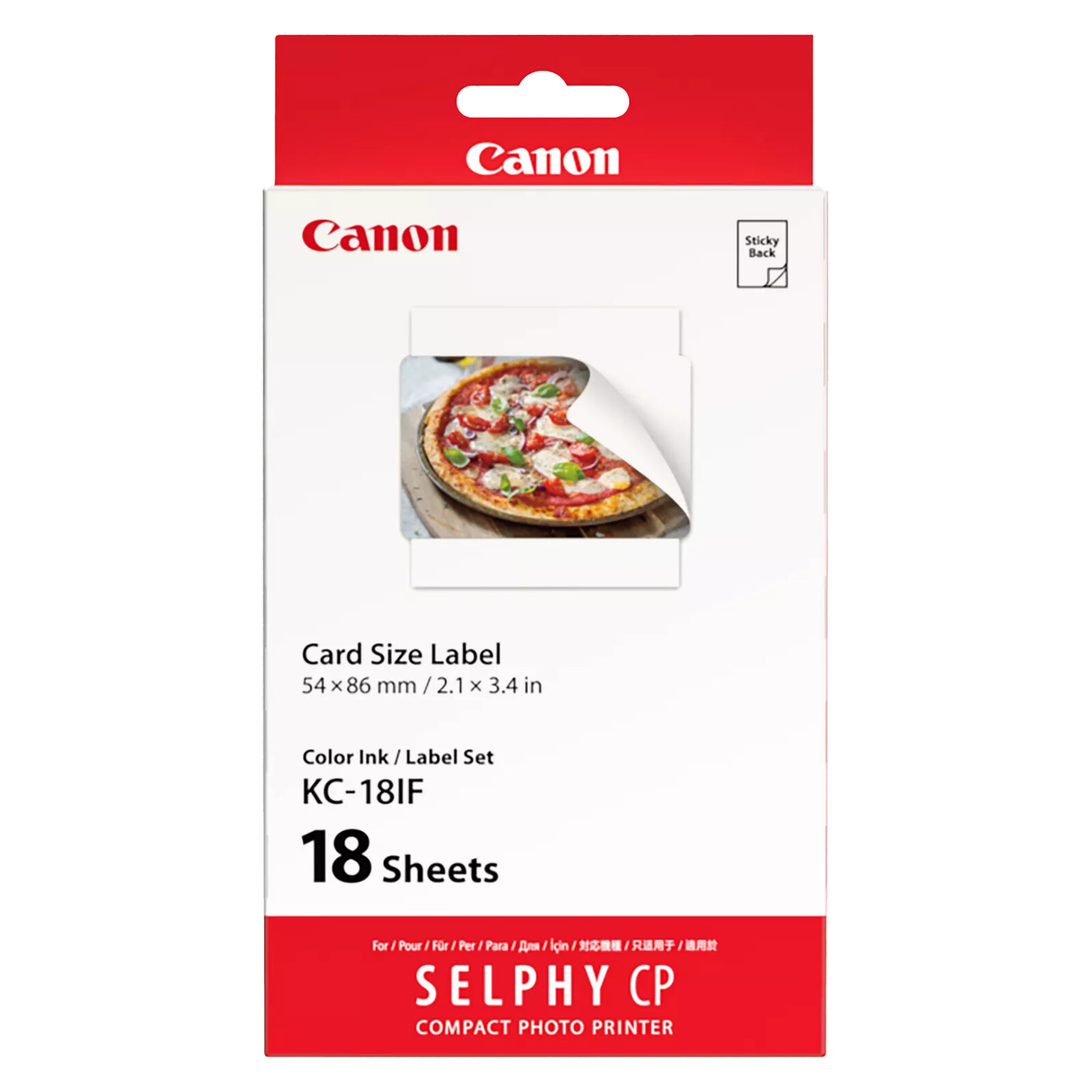 Canon KC-18IF 18 Bl. Sticker 10er