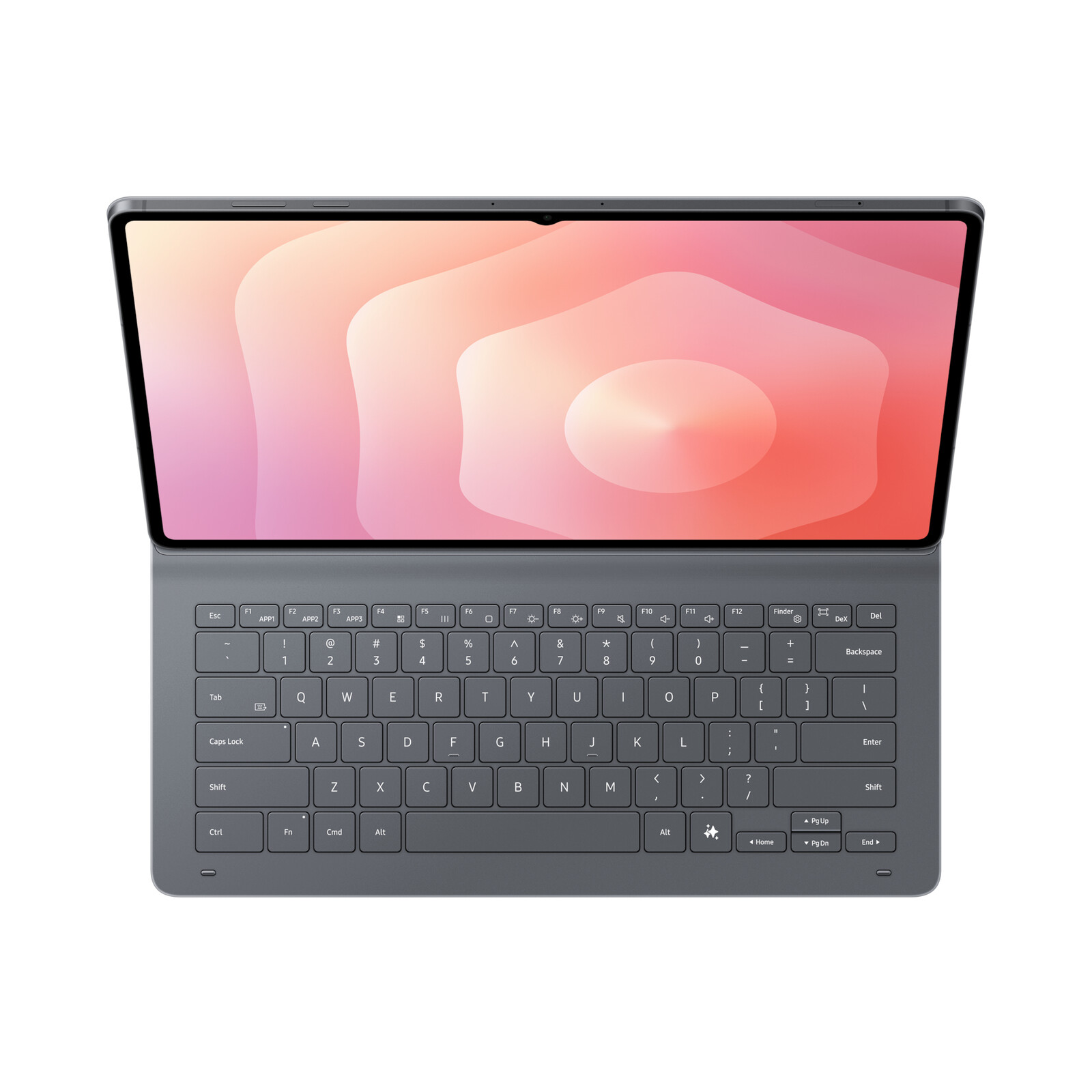 Samsung Book Tasche Keyboard Slim Galaxy Tab S11/S12 Ultra schwarz