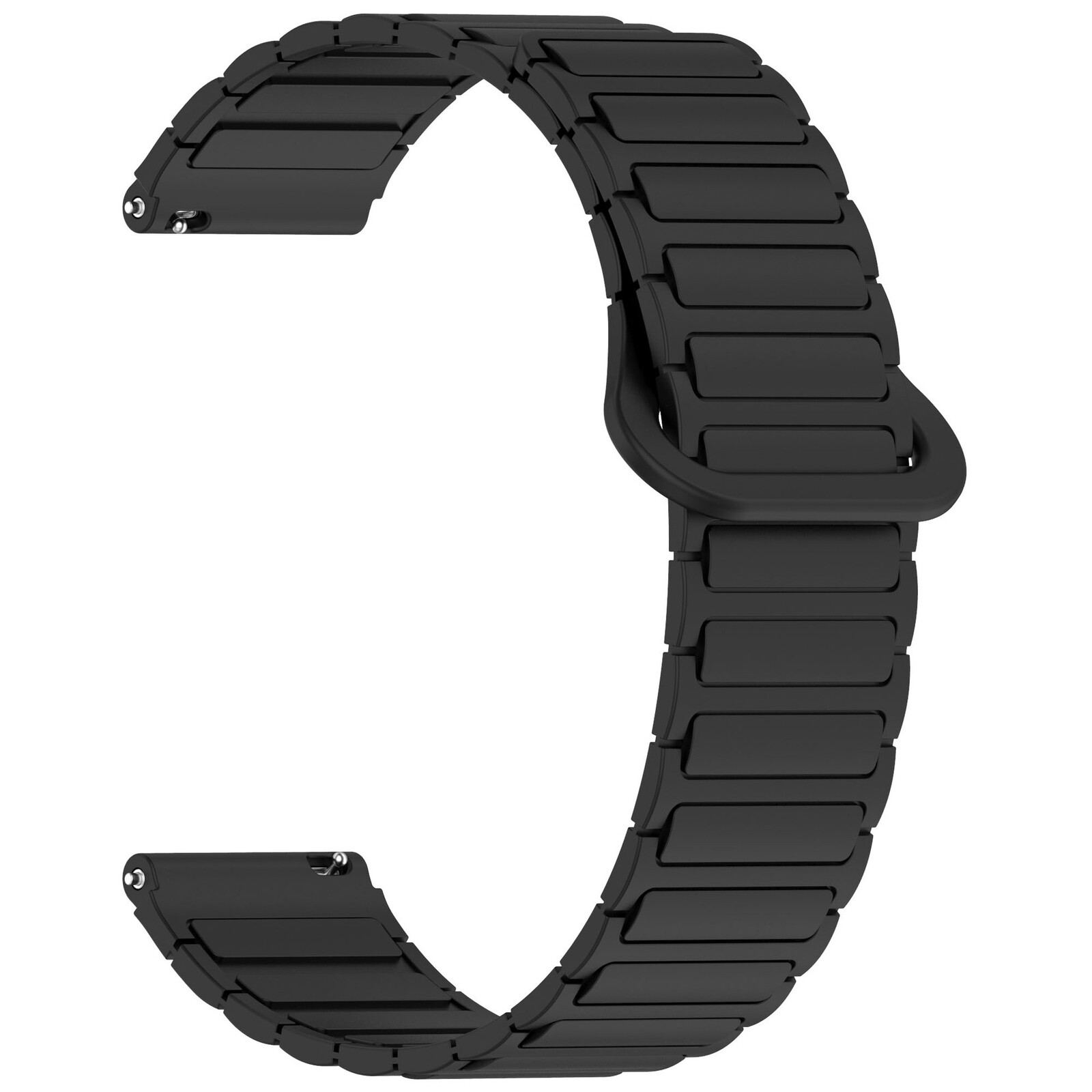Felixx Smartwatcharmb&auml;nder Magnet Silikon Black- Universal 22mm
