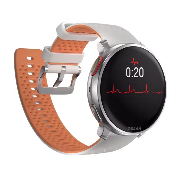 Polar Vantage V3 silver/orange S-L