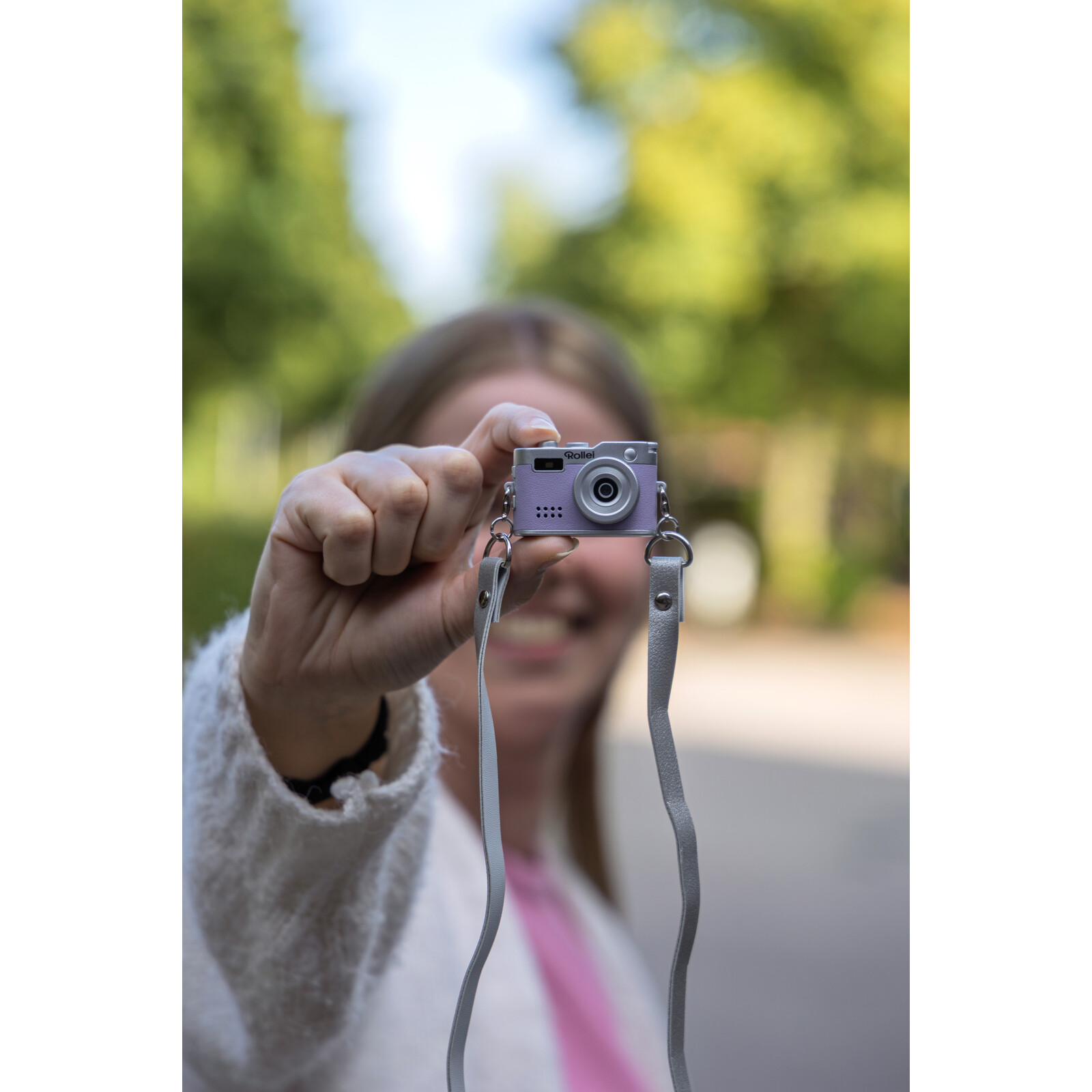 Rollei Mini Digitalkamera lila