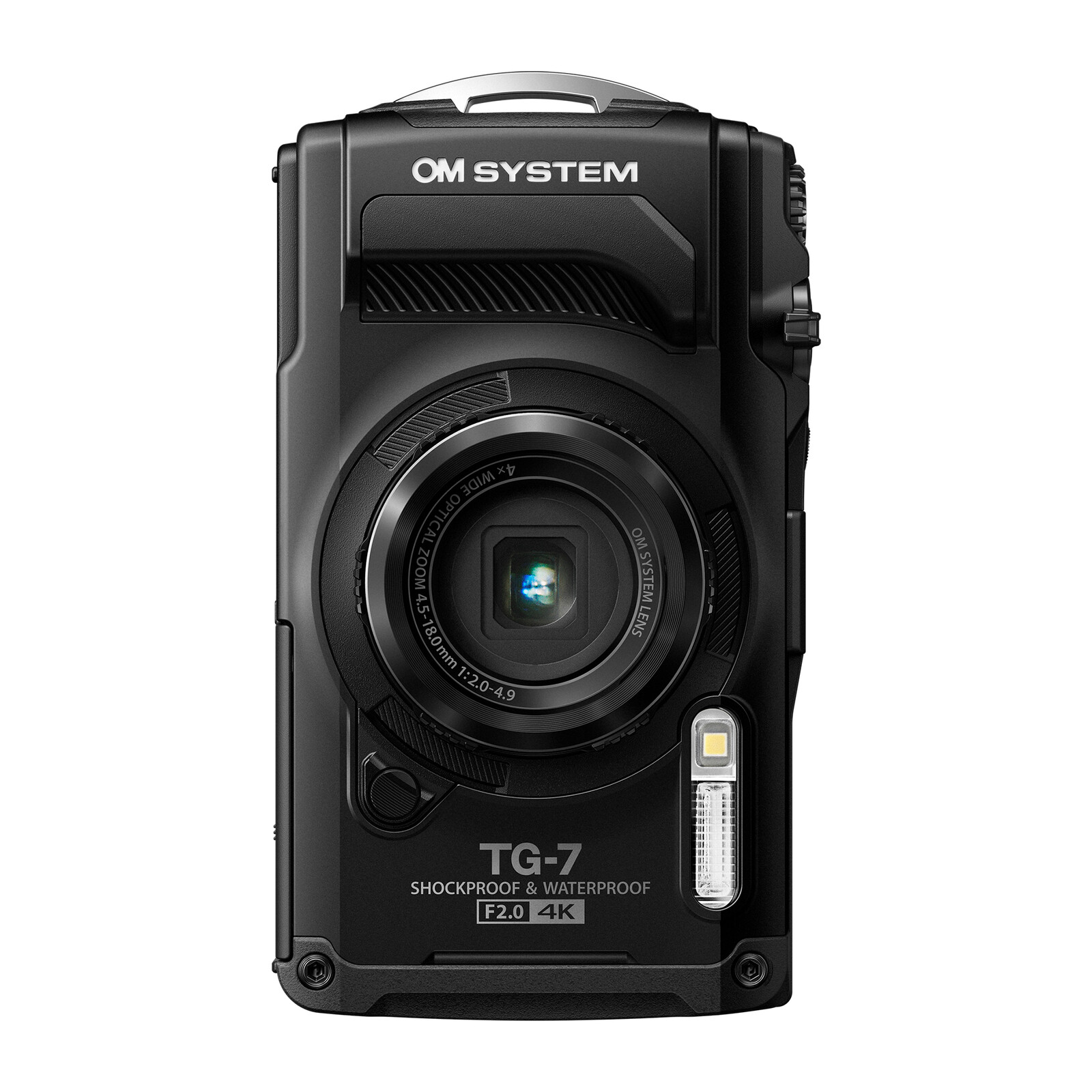OM System TG-7 schwarz Outdoor-/Unterwasserkamera