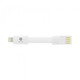 Axxtra Data Keyholder Lightning wei&szlig;