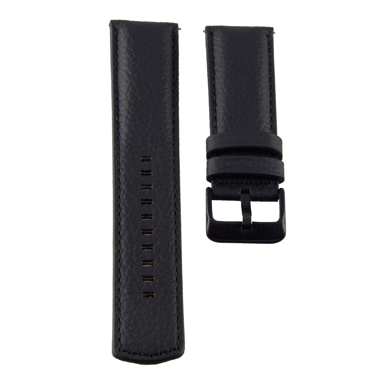 Galeli Band 22mm Echtleder schwarz