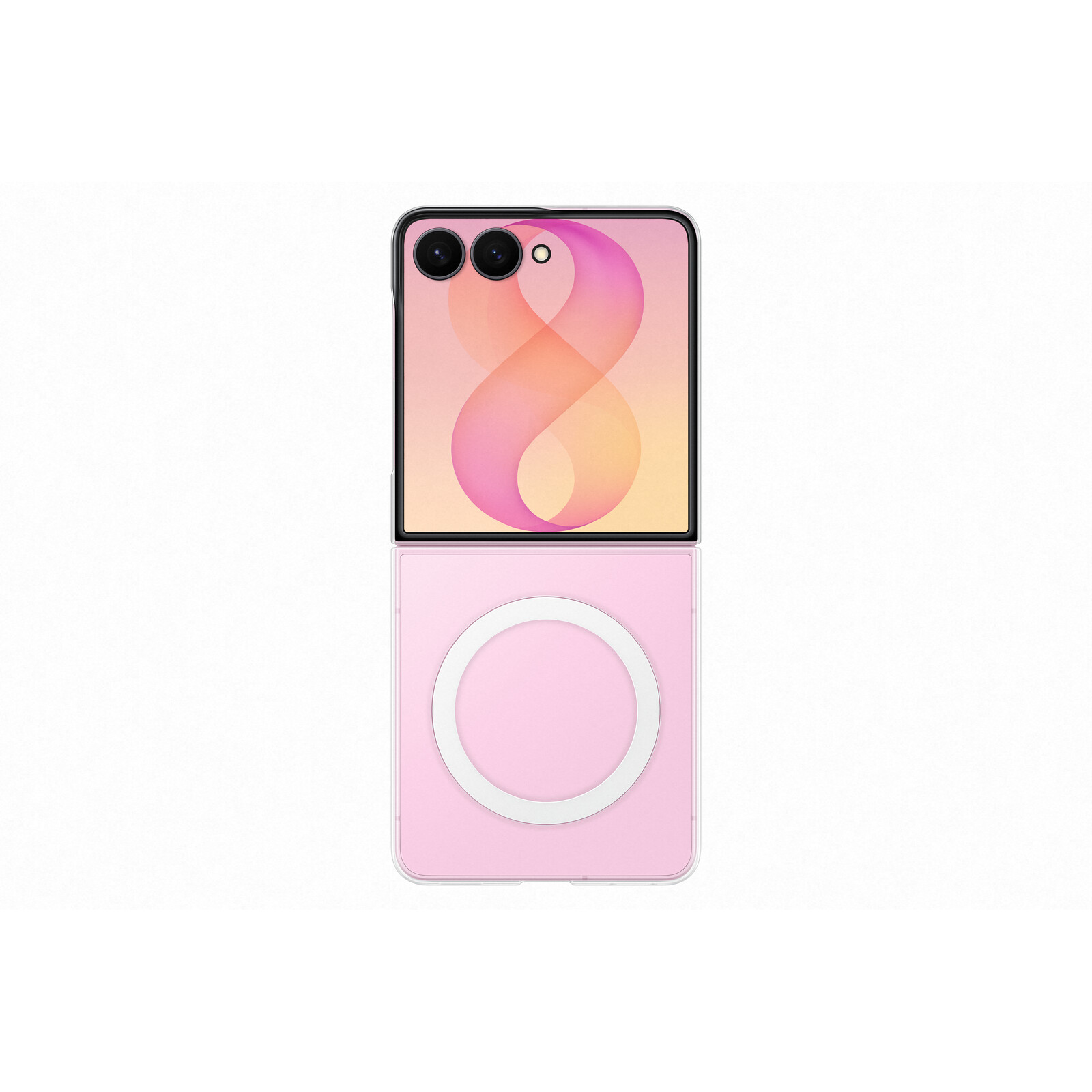 Samsung Clear Magnet Case f&uuml;r Samsung Galaxy Z Flip 8 transparent