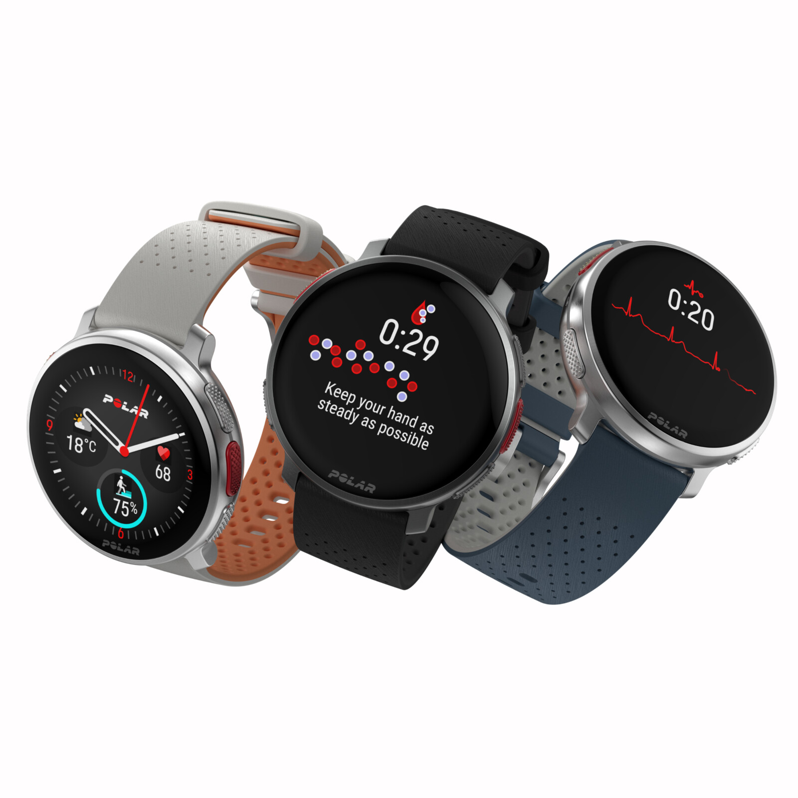 Polar Vantage V3 black/black S-L inkl. HR
