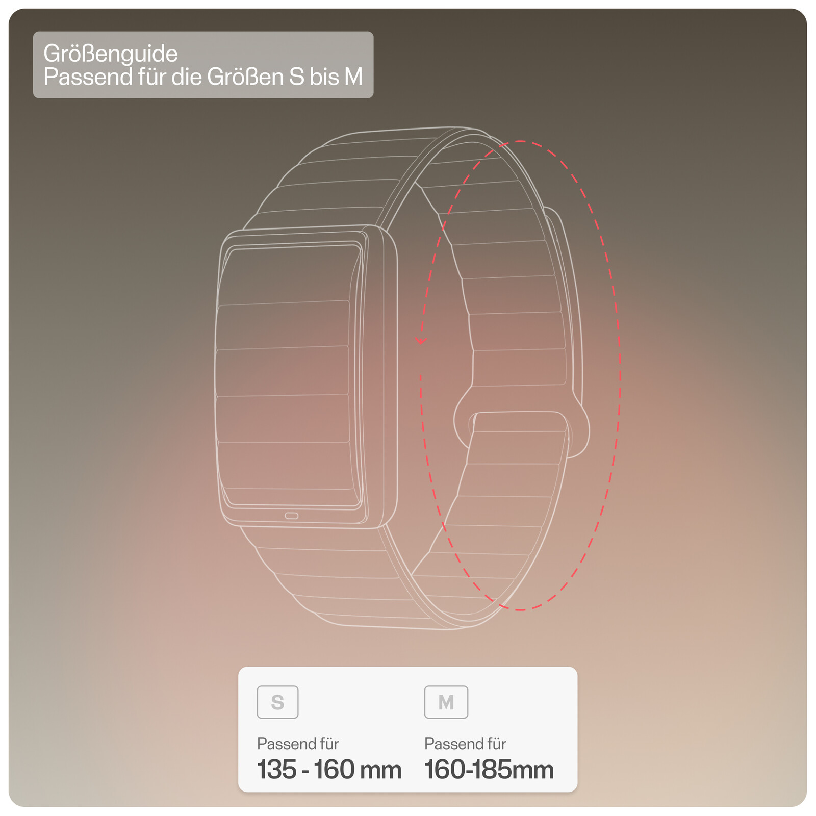 Polar Loop Gen2 Silikon Black/Red S-M