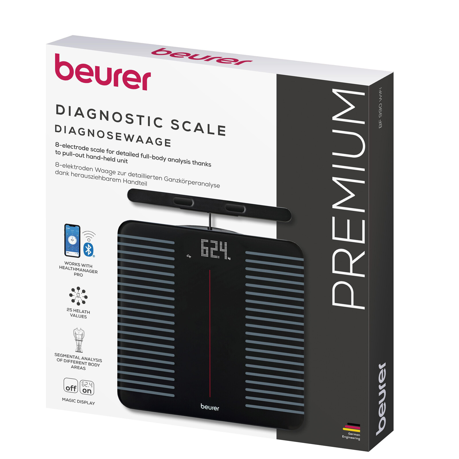 
Beurer BF 990 Diagnosewaage WiFi