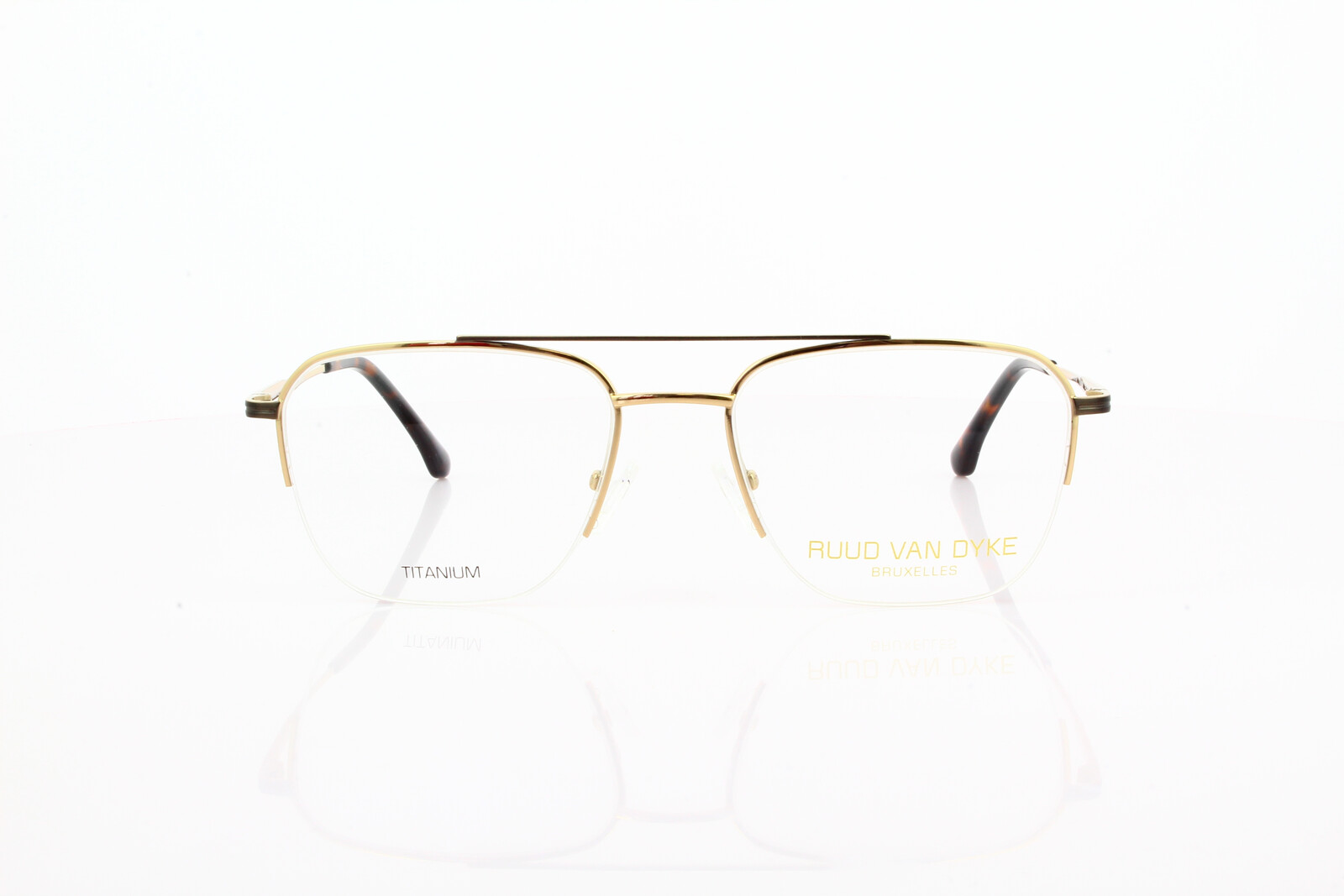 Ruud van Dyke RVD 1144T-4H Herrenbrille Halbrand