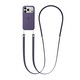Apple iPhone Crossbody Strap Purple