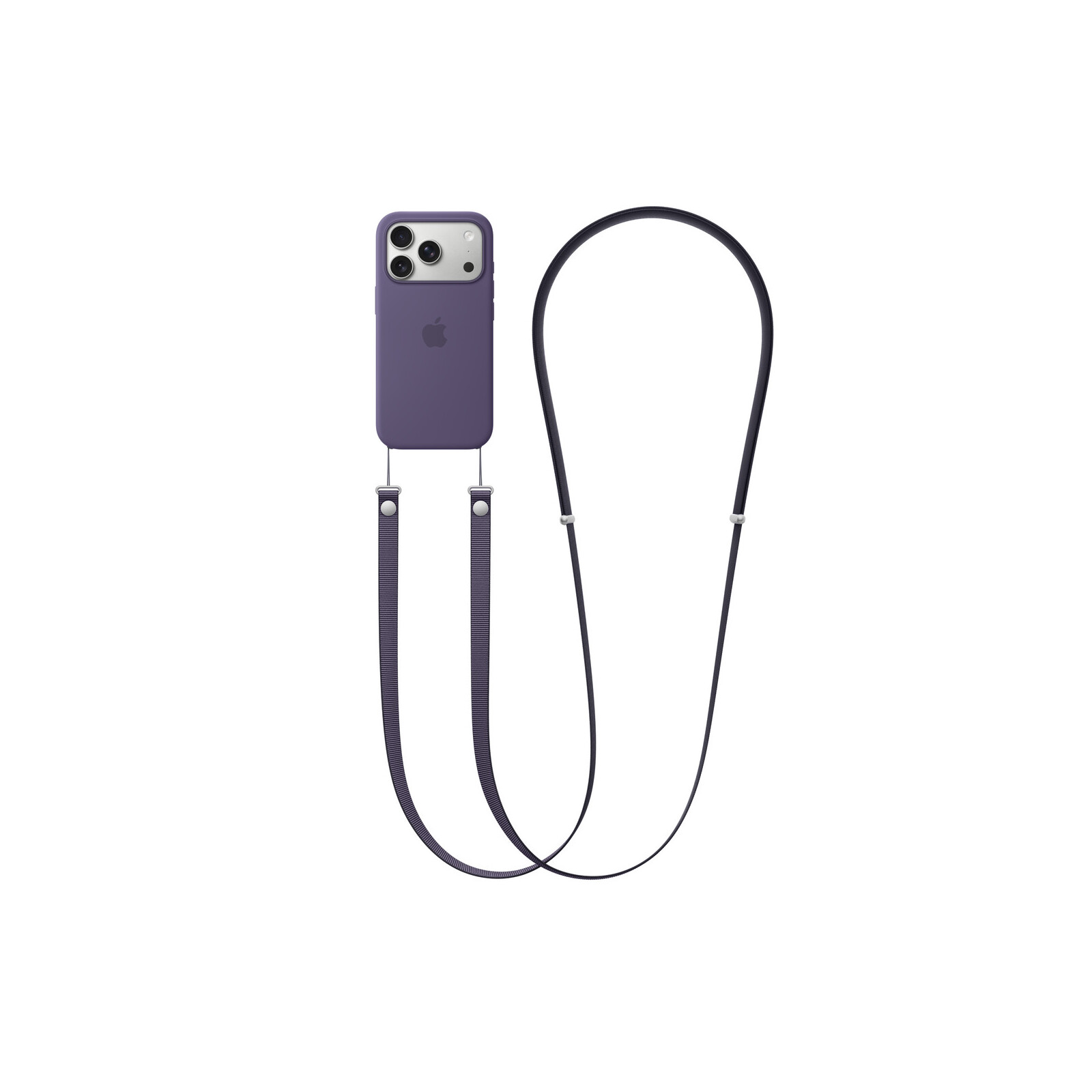 Apple iPhone Crossbody Strap Purple