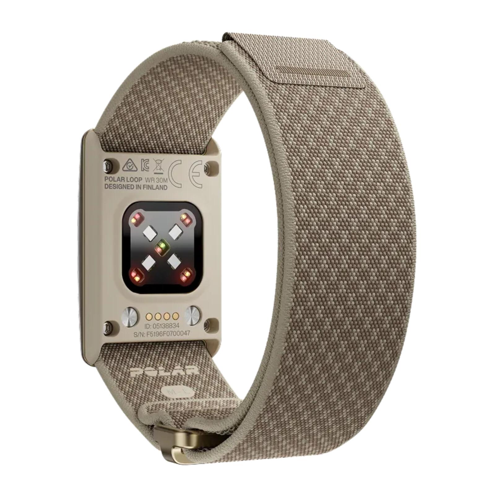 Polar Loop Gen2 Screenless Tracker Greige Sand