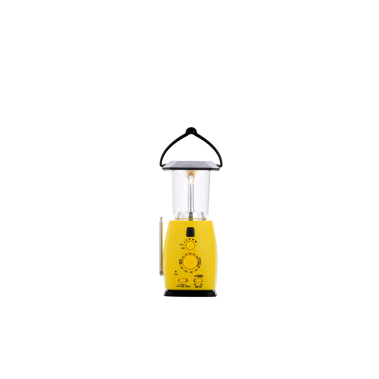 Felixx Outdoor Solar LED-Laterne mit Radio gelb