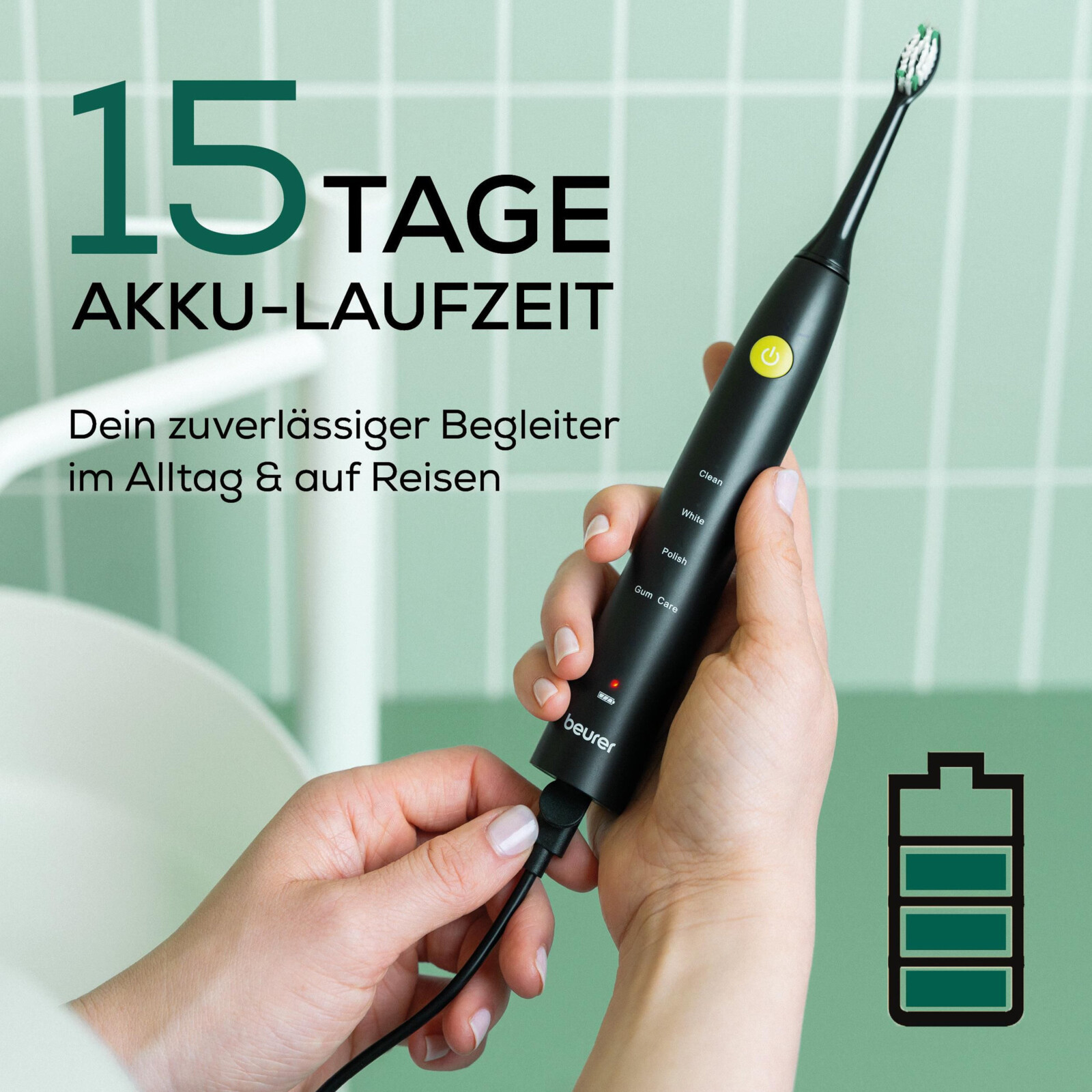 Beurer SC 30 Elektrische Schallzahnb&uuml;rste