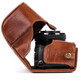 MegaGear Tasche f&uuml;r Sony Alpha A6300,A6000 (16-50mm) braun