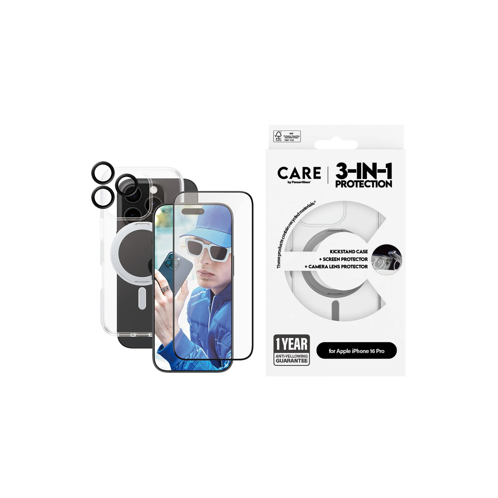 Care Feature 3-in-1 Pack Apple iPhone 16 Pro