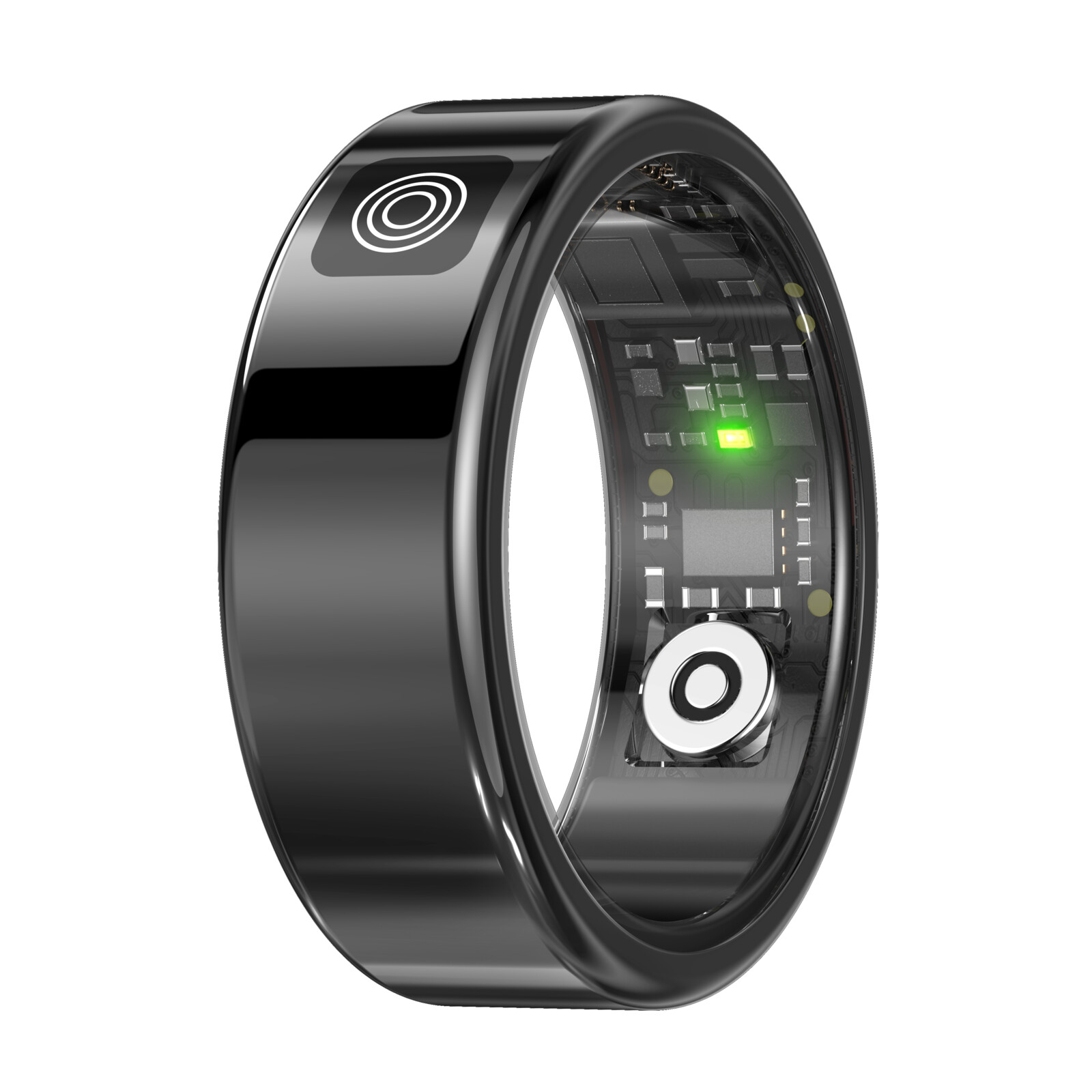 felixx Display SmartRing SR21D - Schwarz  Größe #11 (64,6mm)