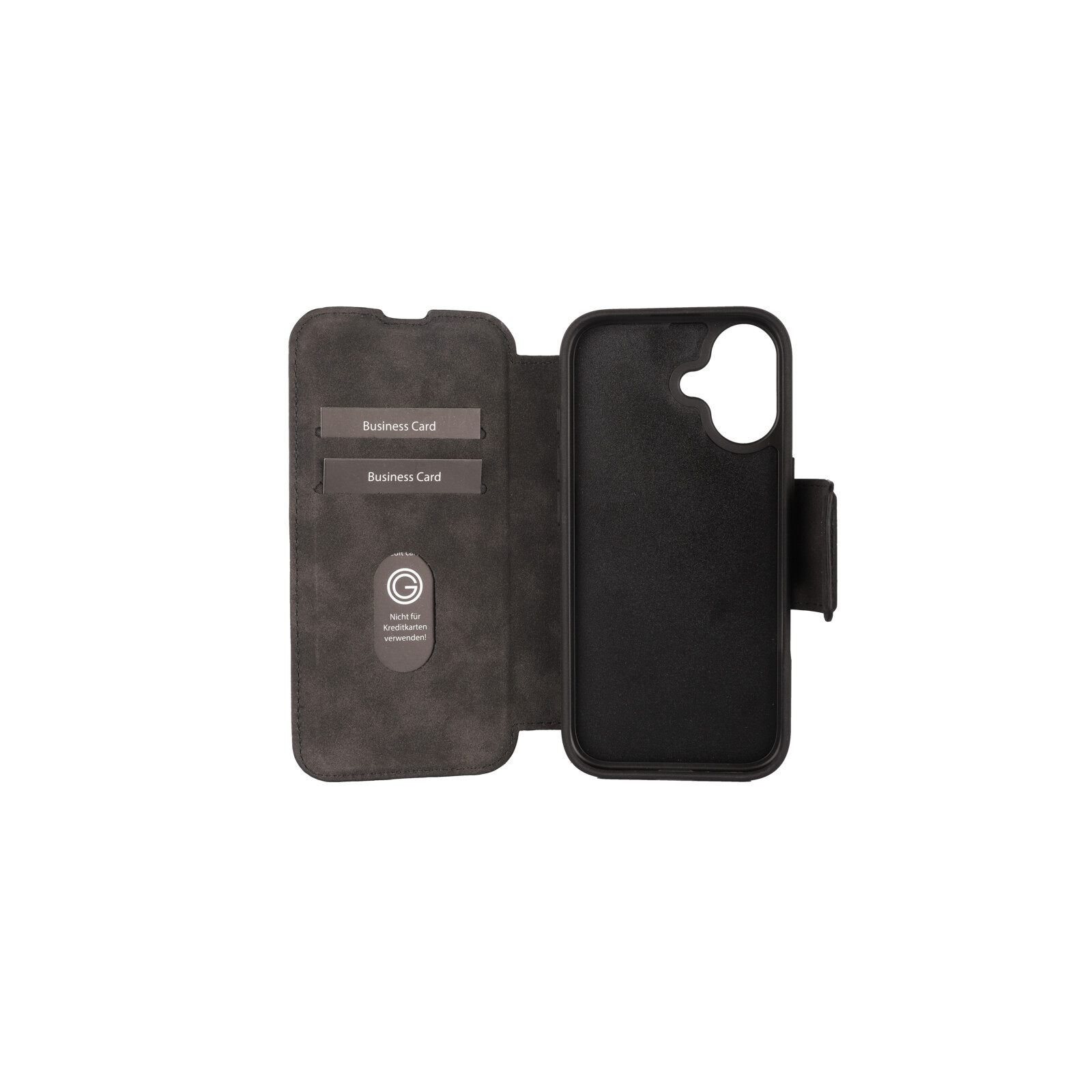 Galeli Book Case ANDY black - iPhone 17