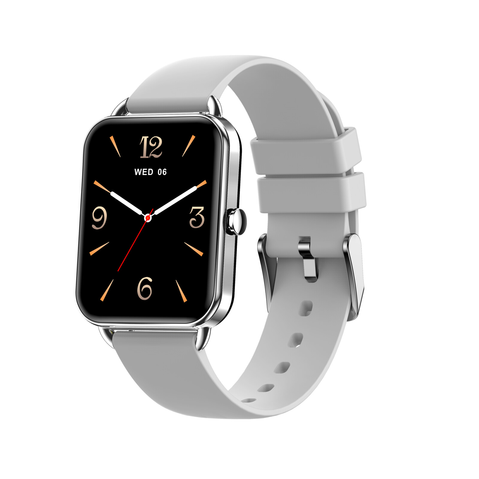 Felixx Smartwatch F606, Amoled 1.65, LADY, silver