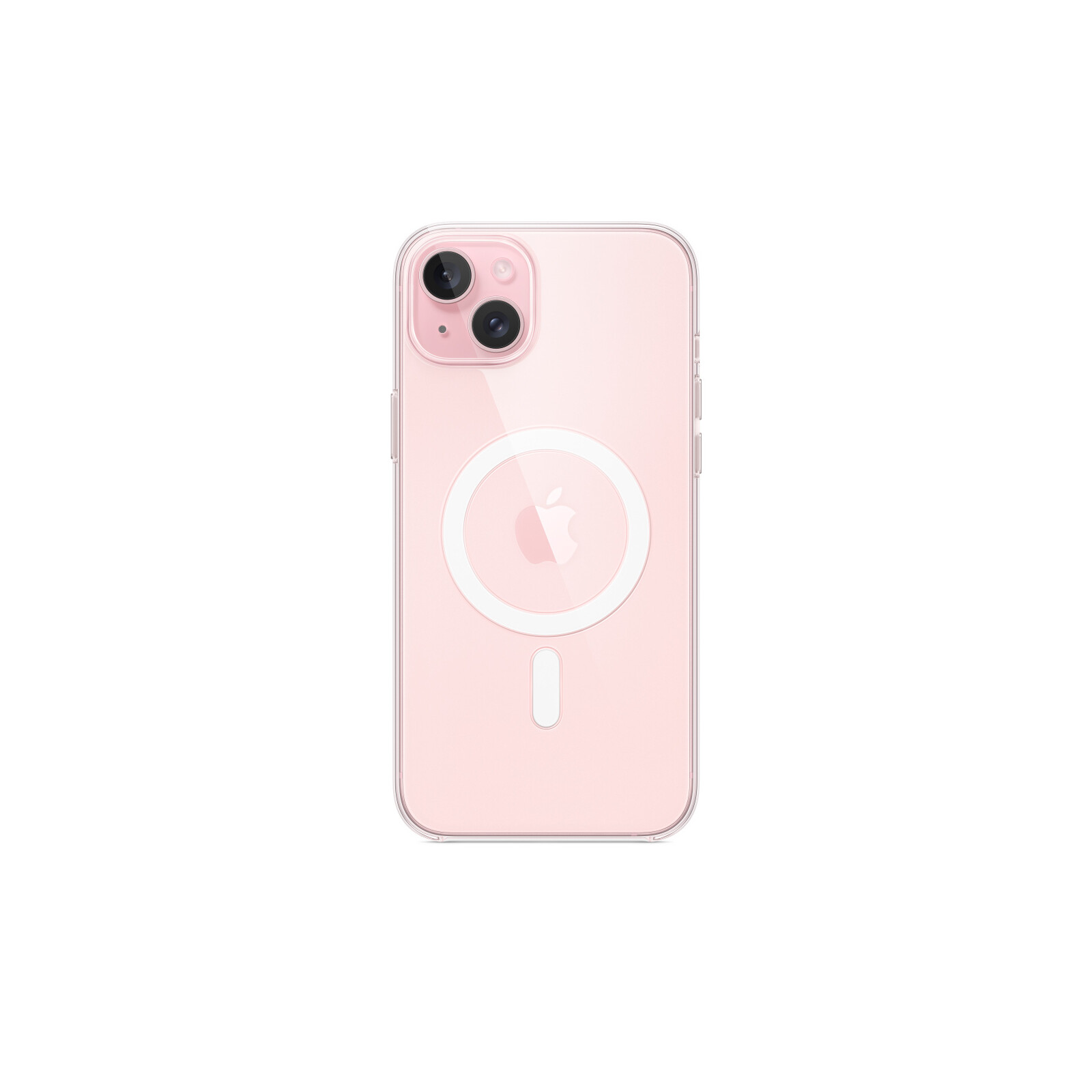 Apple iPhone 15 Plus Clear Case mit MagSafe