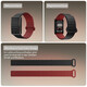 Polar WB Loop Gen2 Band Silikon Black/Red S-M