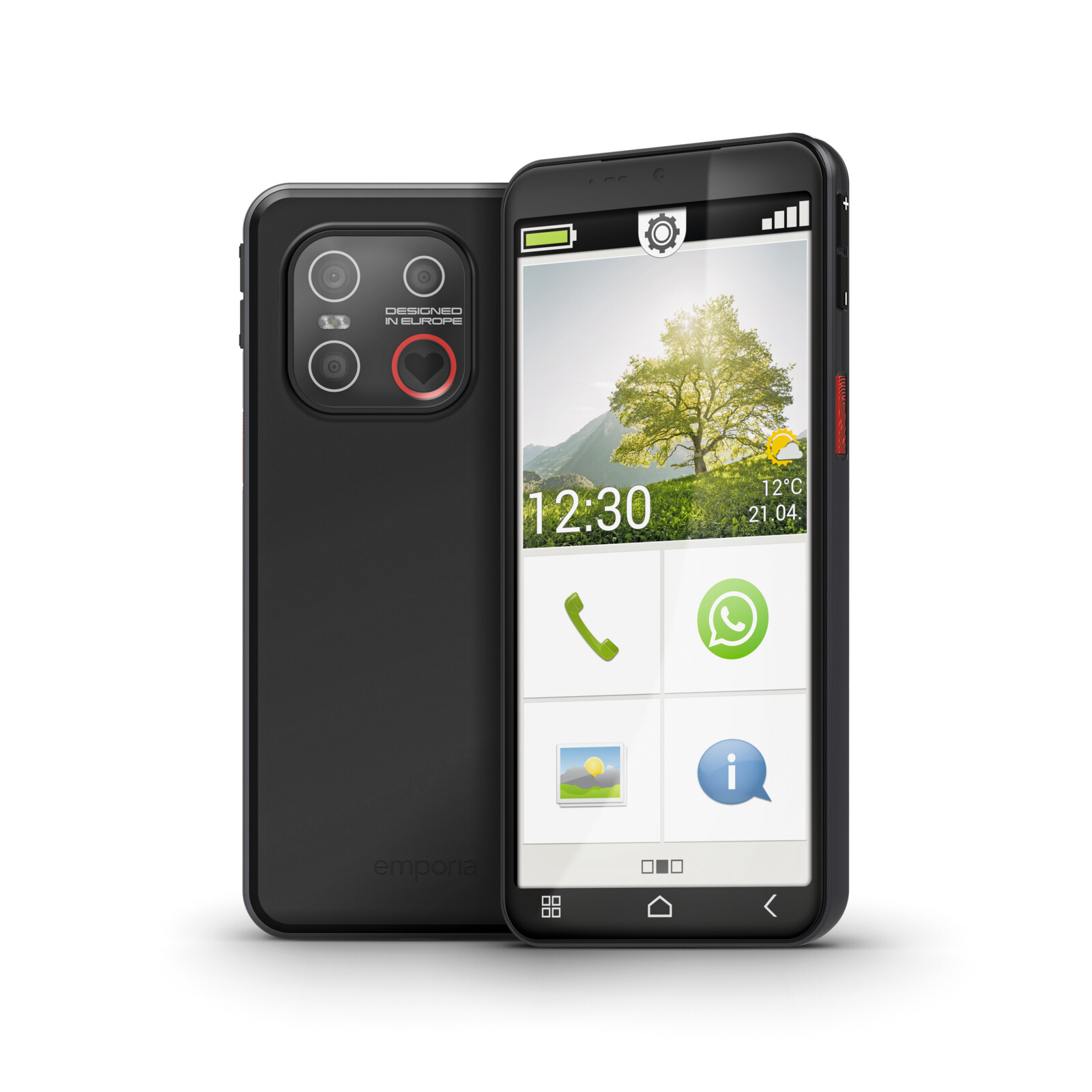 Emporia Smart.7 Lite 4G 2026 Schwarz