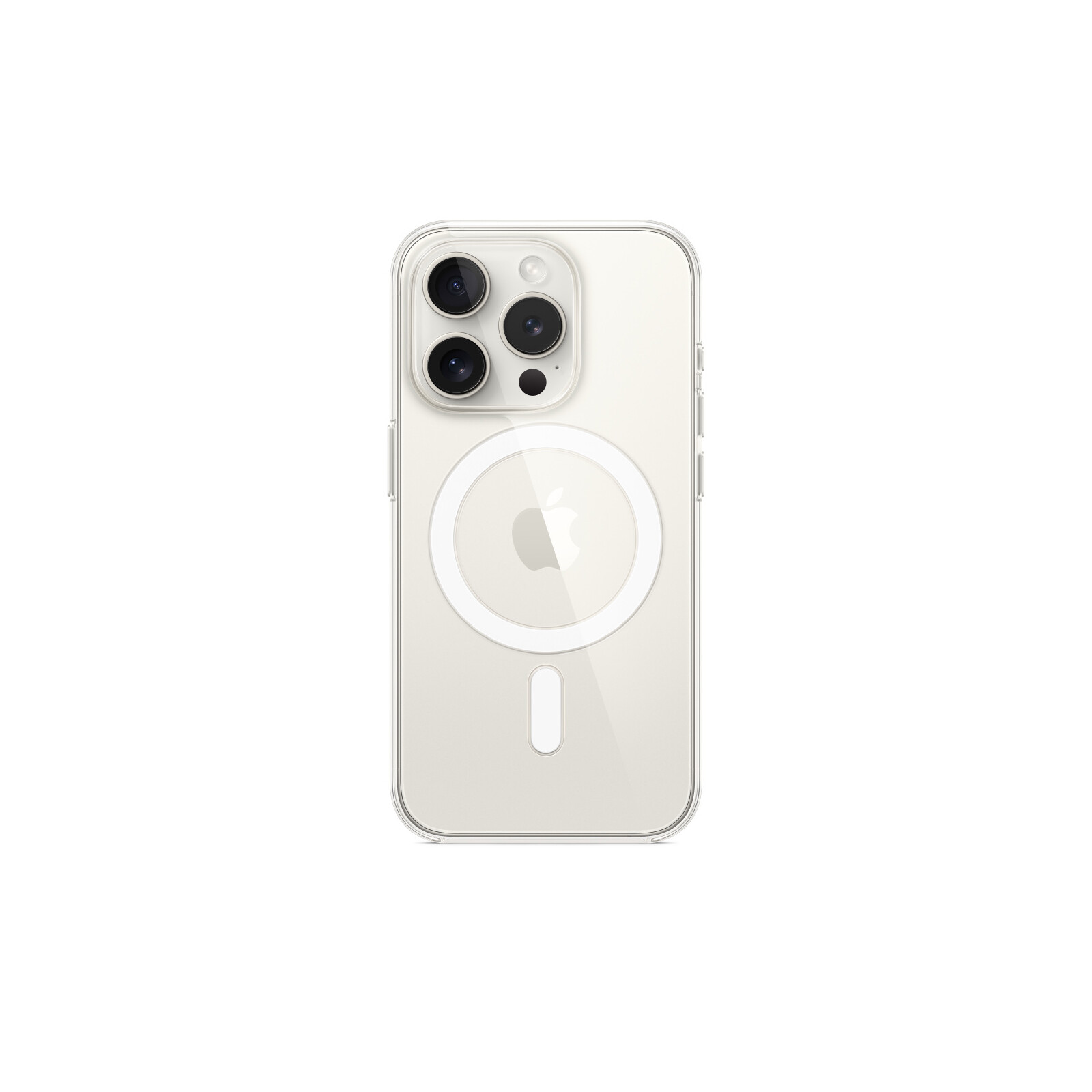 Apple iPhone 15 Pro Clear Case mit MagSafe