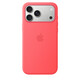 Apple Back Silikon Case mit MagSafe iPhone 17 Pro Max helle guave