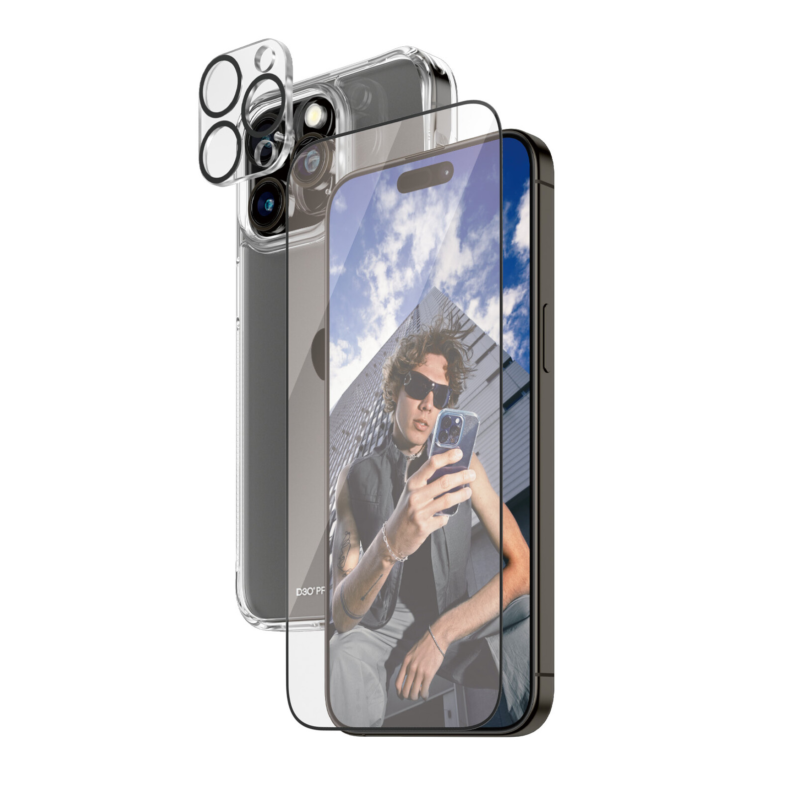 PanzerGlass 3-in-1 Pack Apple iPhone 15 Pro Max