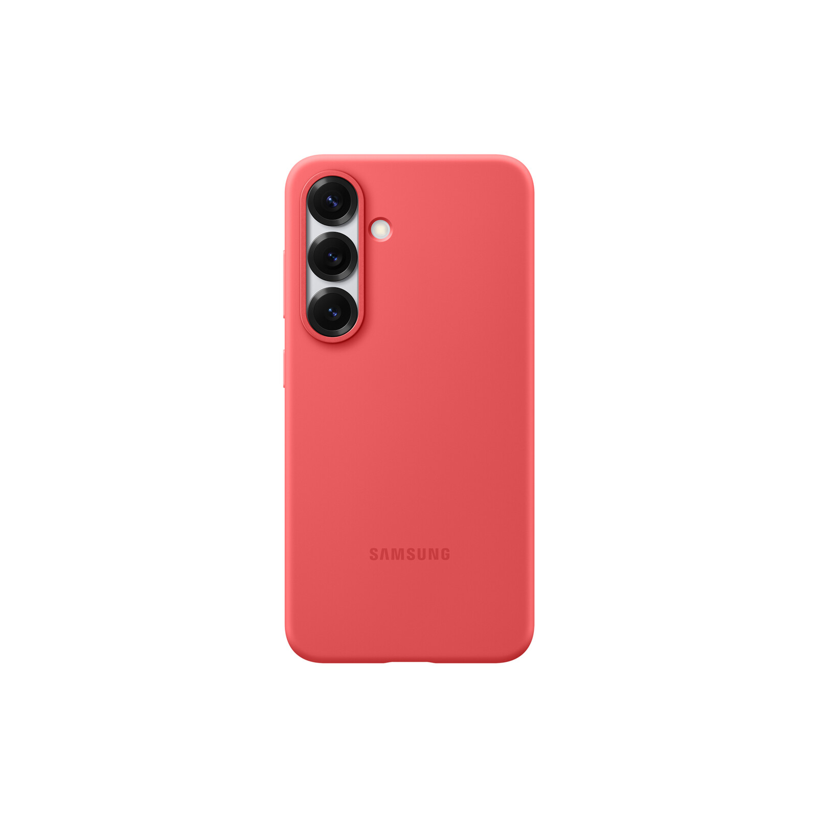 Samsung Back Cover Silikon Galaxy S25 Rot