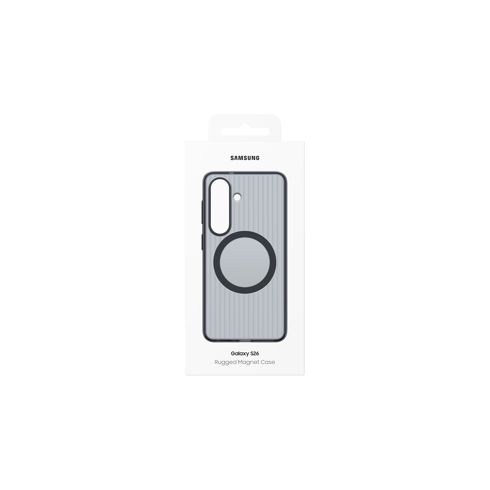 Samsung Back Cover Rugged Magnet Galaxy S26 Schwarz