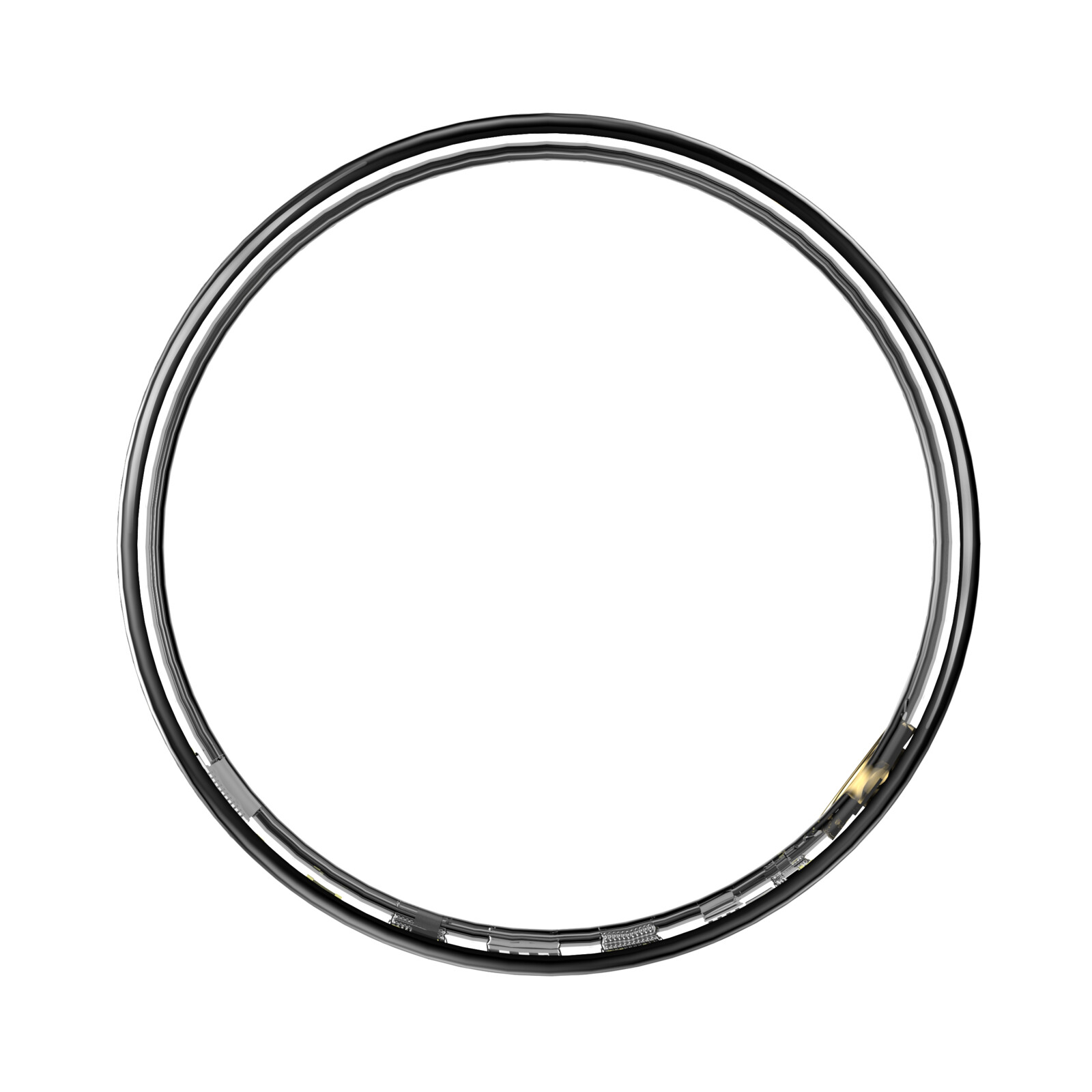 felixx SmartRing SR11 Slim Schwarz Edelstahl - #12 (67,2mm)
