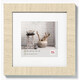 Bilderrahmen Home 20x20cm Holz cremewei&szlig;