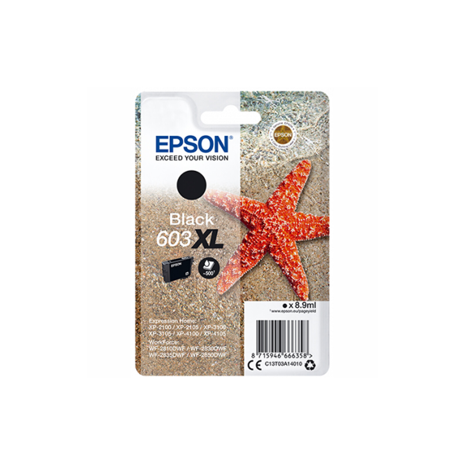 Epson 603XL Tinte schwarz