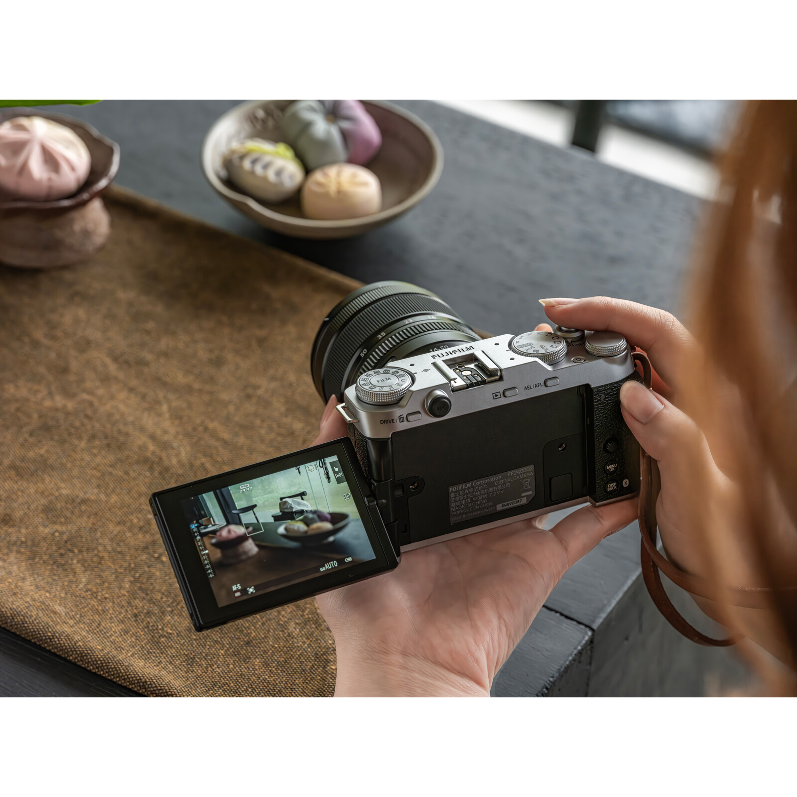 Fujifilm X-M5 Geh&auml;use silber