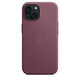Apple iPhone 15 FineWoven Case mit MagSafe mulberry