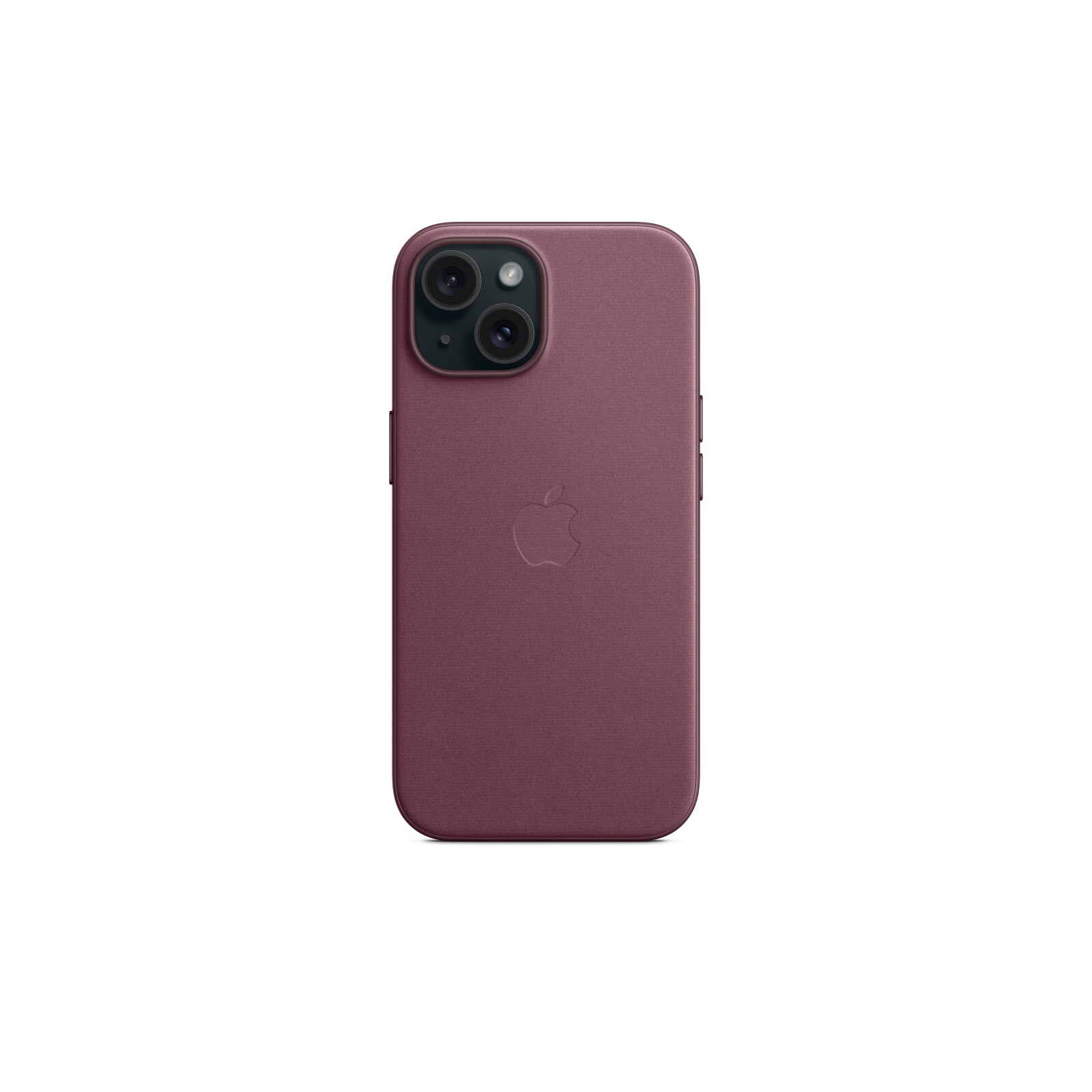 Apple iPhone 15 FineWoven Case mit MagSafe mulberry