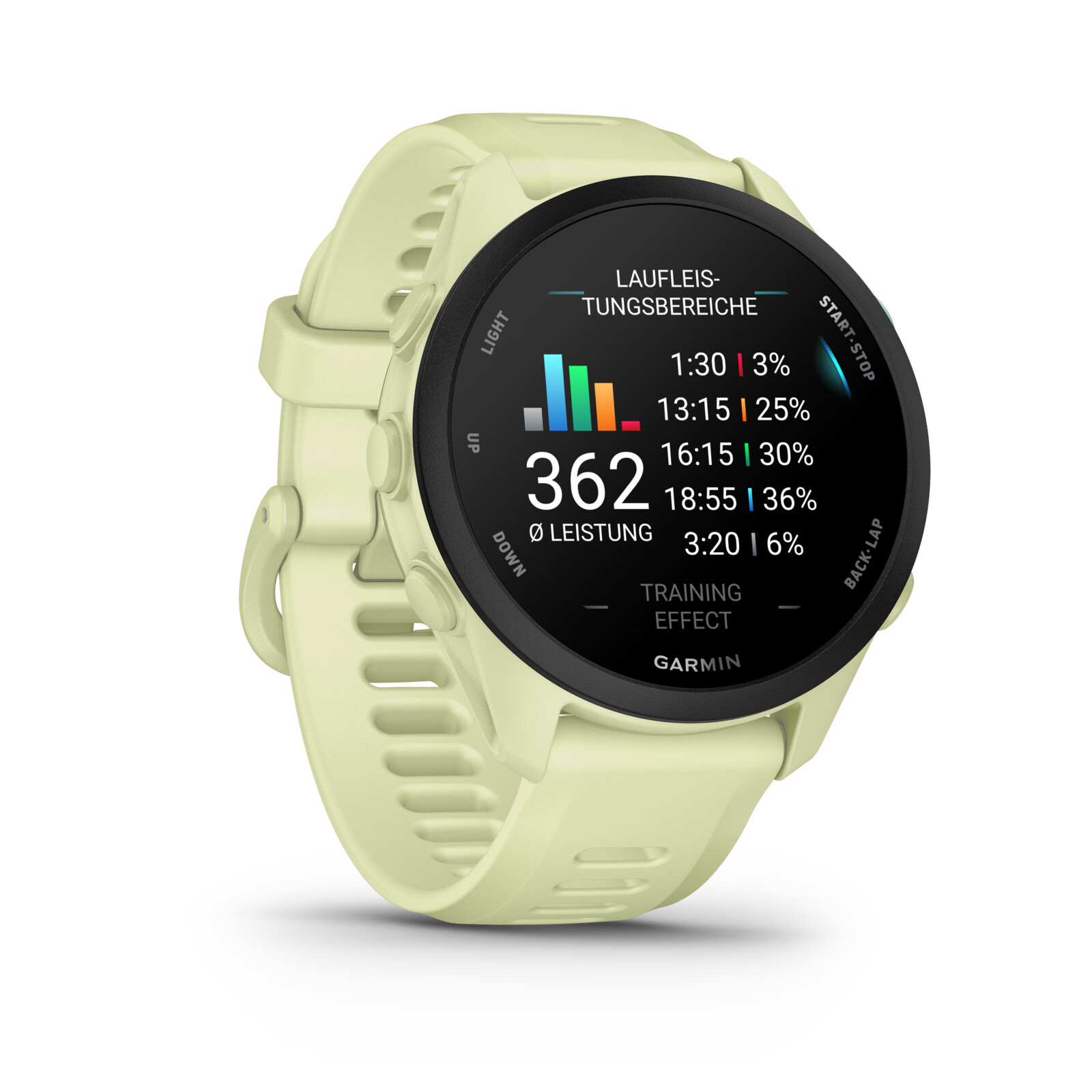 Garmin Forerunner 70 zitrone/schwarz